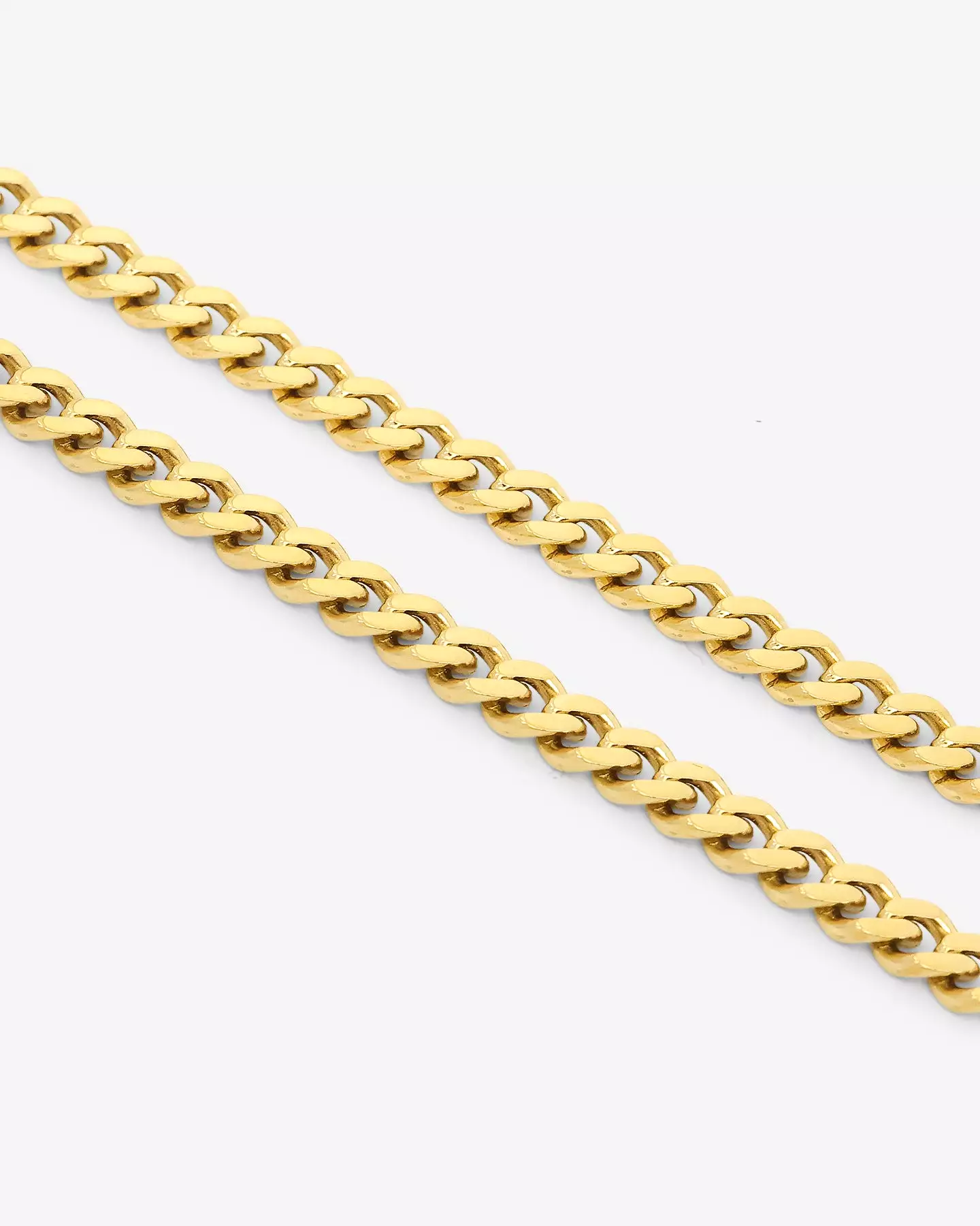 Saint Morta 5mm Cuban Chain Gold