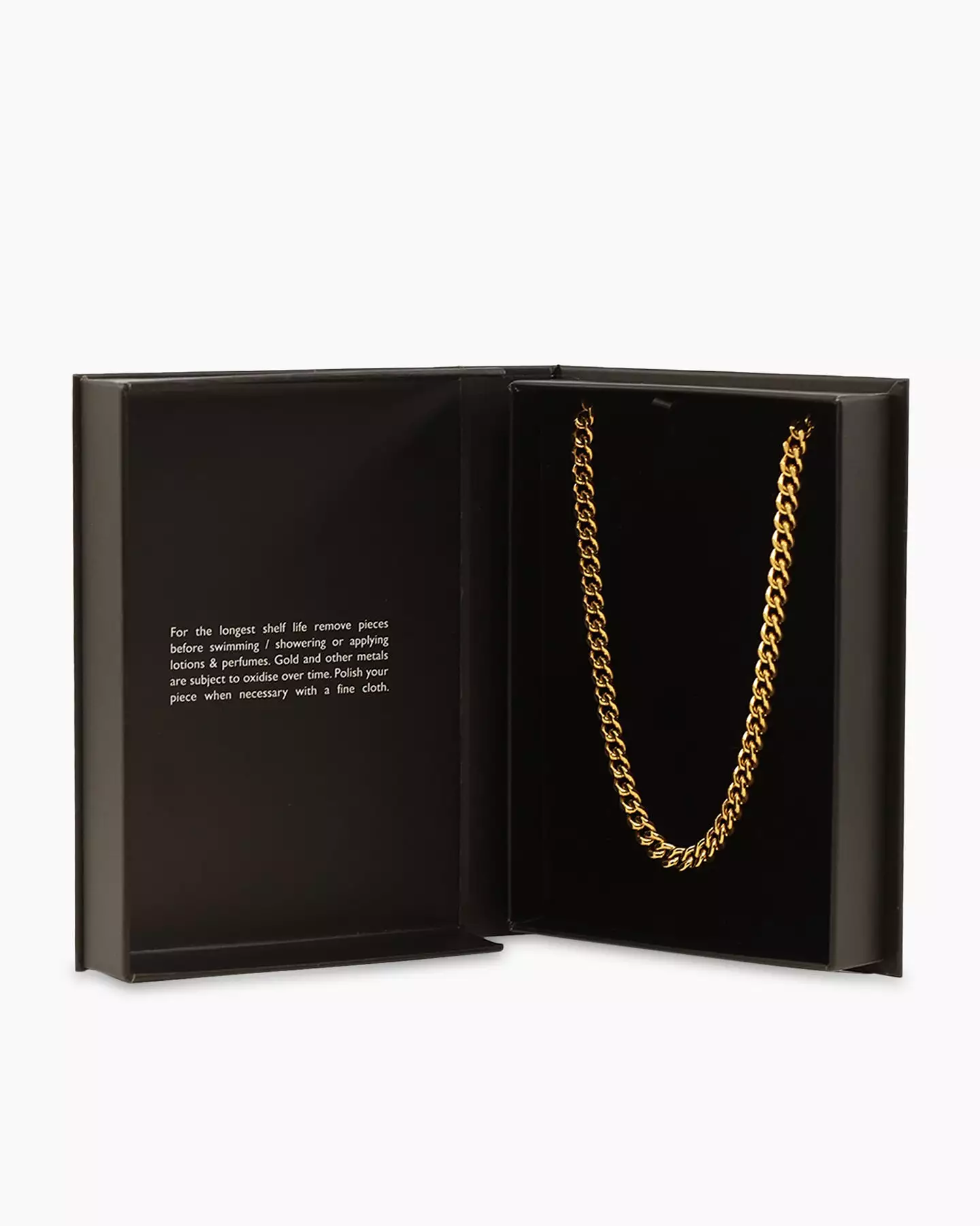 Saint Morta 7mm Cuban Chain Gold