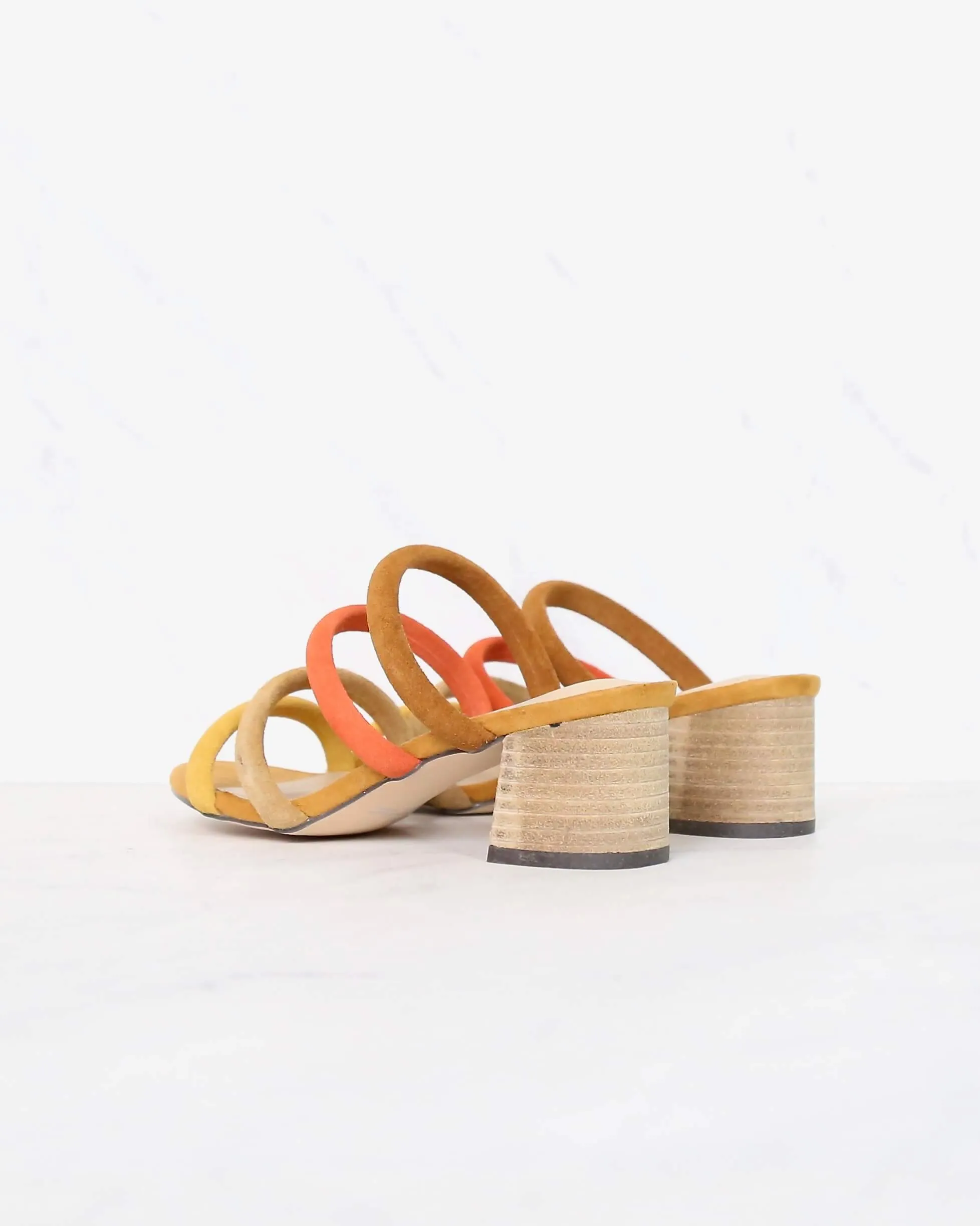 Sbicca - Alysheba Low Heel Strappy Sandal in Bright Multi