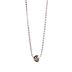 Solitaire Diamond Necklace