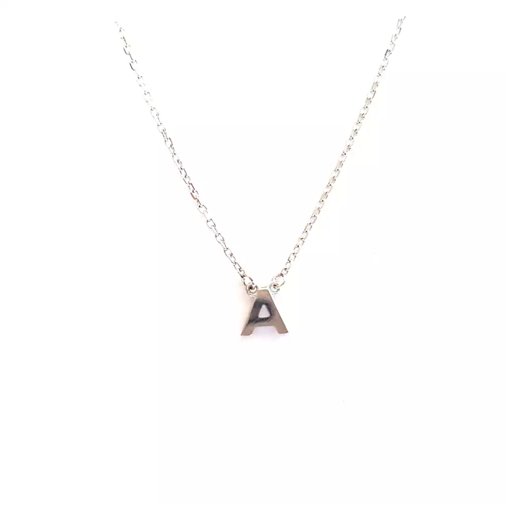 Stem Letter Necklace