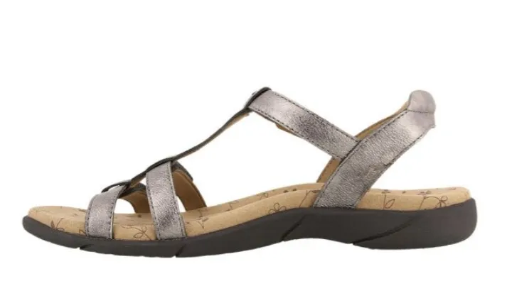 Taos Trophy 2 Strappy Sandal- Pewter