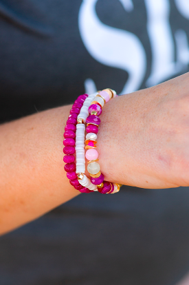 The Amalie Bracelet Stack by Annie Claire Designs