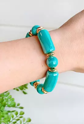 Time To Shine Bracelet in Turquoise