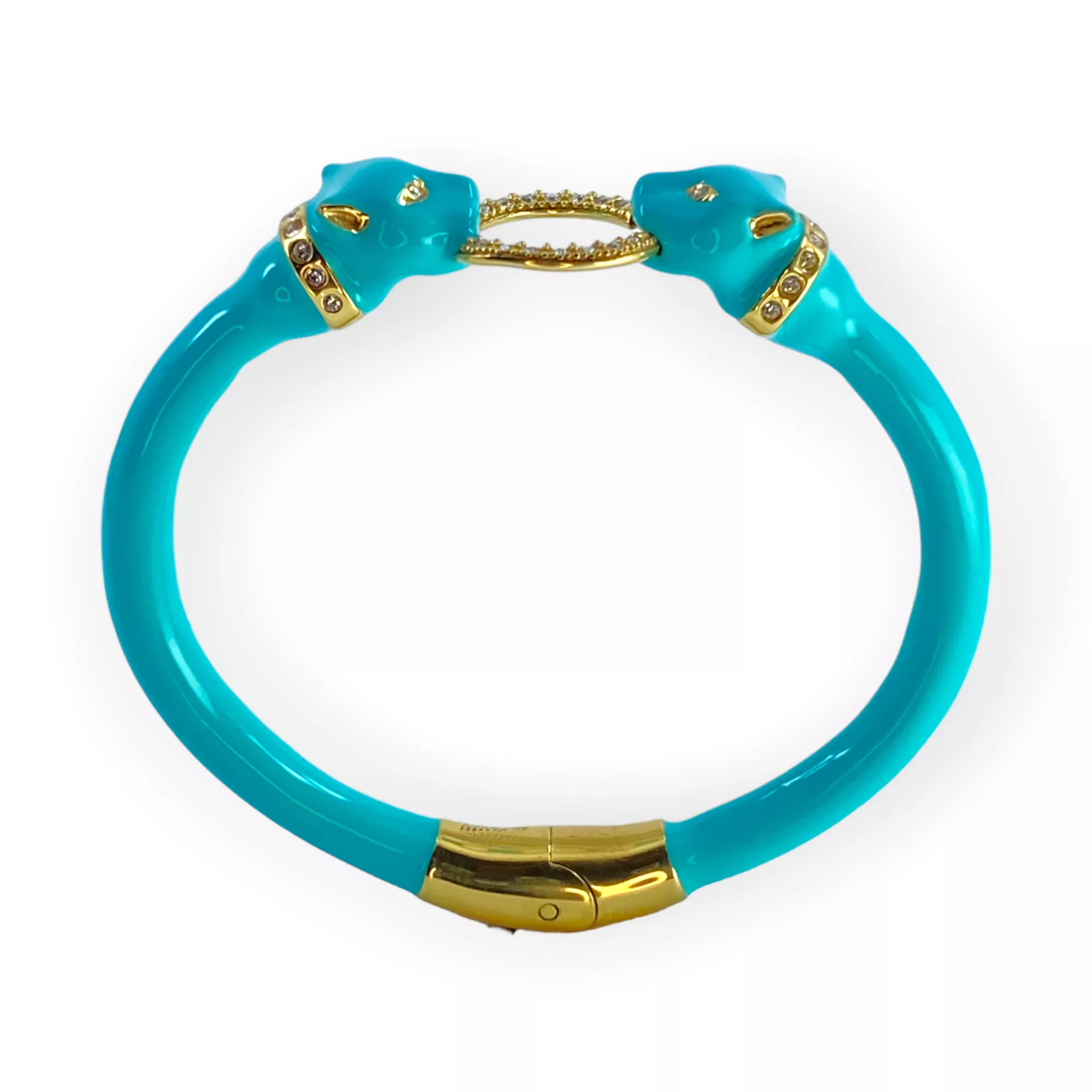 TURQUOISE PANTHER  BRACELET MICRO