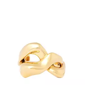 Twisted Cuff, Gold