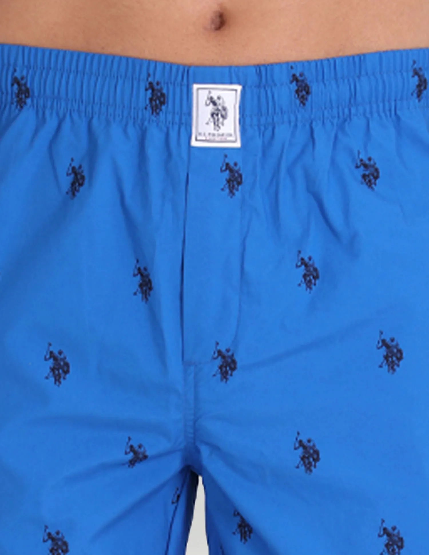 USPA Innerwear Signature Logo Print Cotton Lounge Pants - Pack Of 1