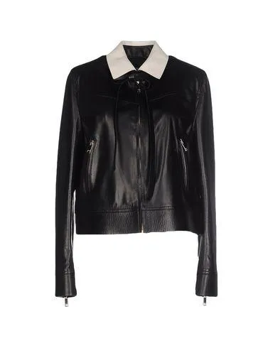 Valentino Women Jacket Black 10 UK