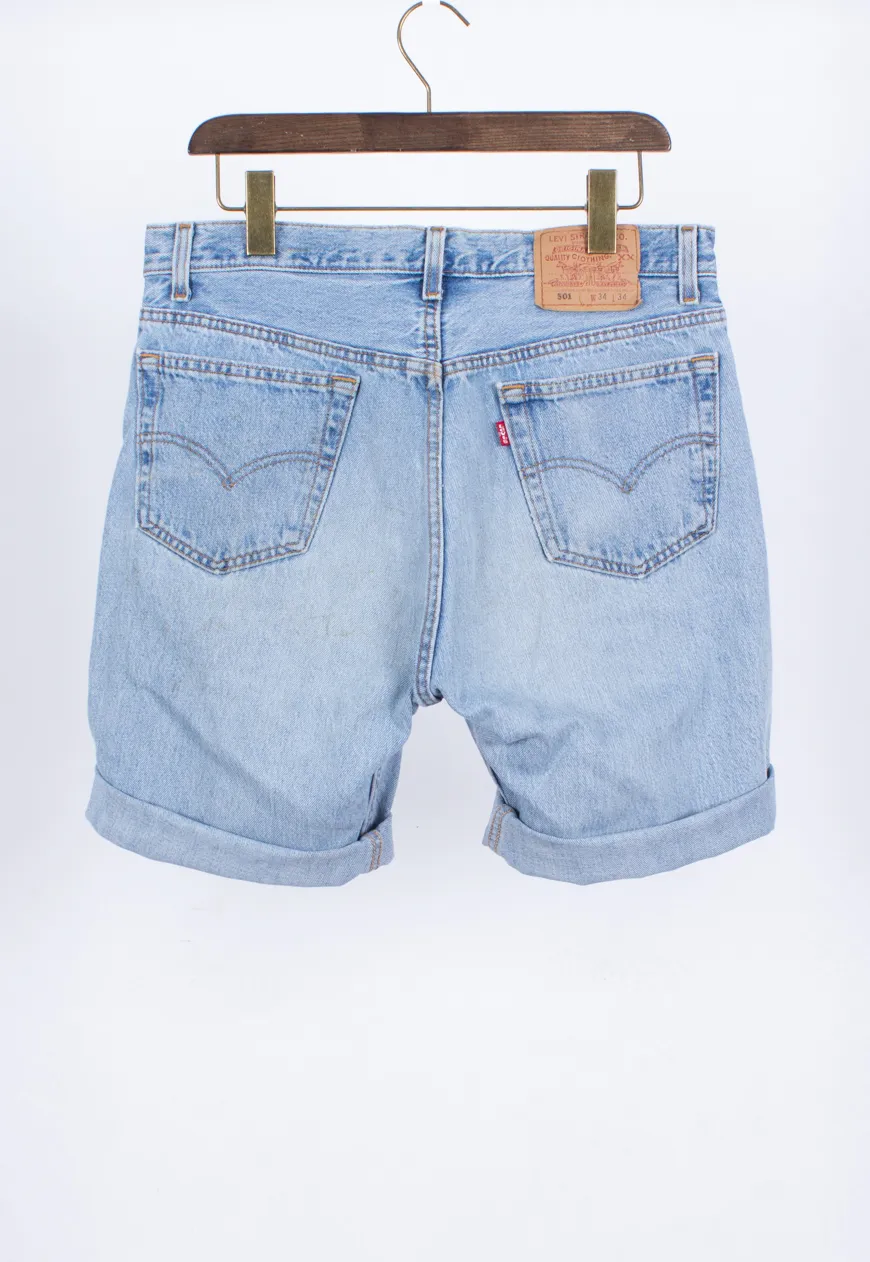 Vintage Levis Denim Shorts 34" | Best Vintage Clothing Online