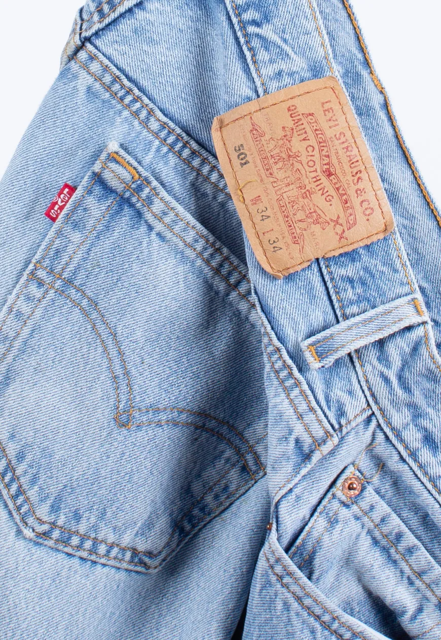 Vintage Levis Denim Shorts 34" | Best Vintage Clothing Online