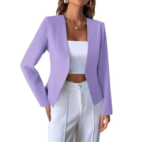 Women's Blazer Long Sleeve Blazers Formal Streetwear Solid Color