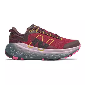 Women's New Balance Fresh Foam X Trail More v2, Garnet/Harvest Gold, 7.5 B Medium