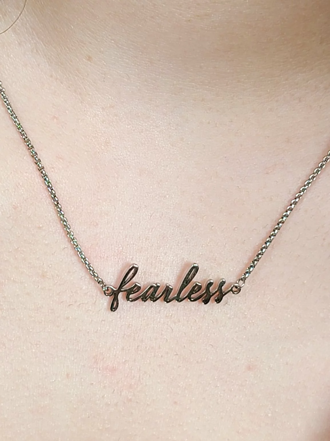 Word Adjustable Necklace