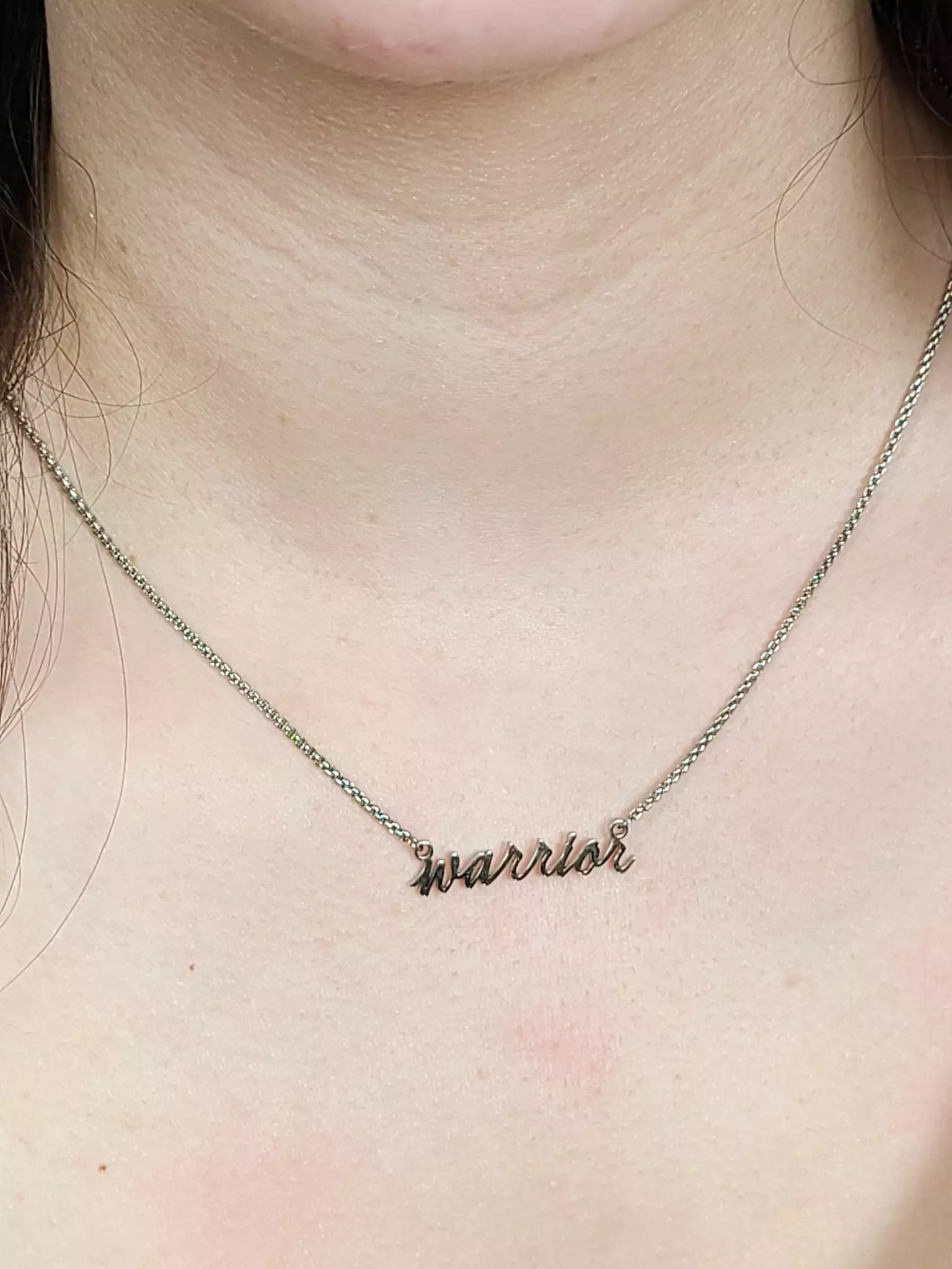 Word Adjustable Necklace