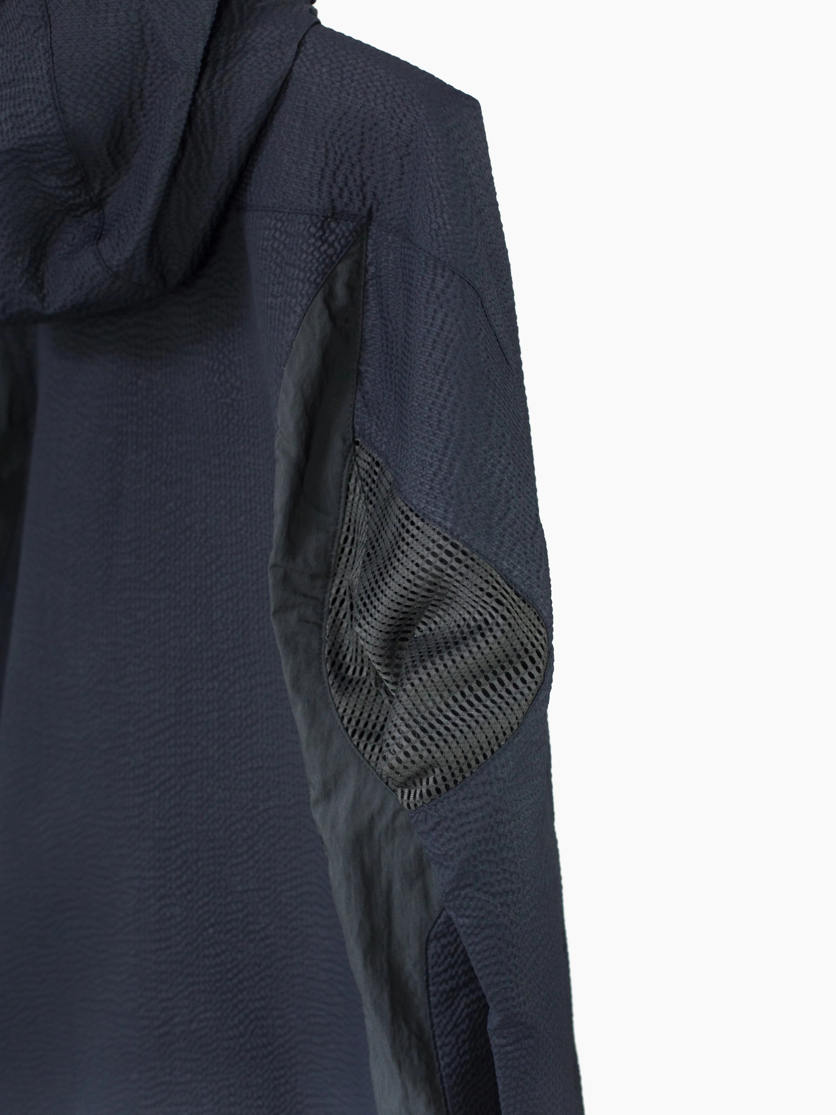 Xlim SS22 Technical Seersucker Composite Hooded Jacket